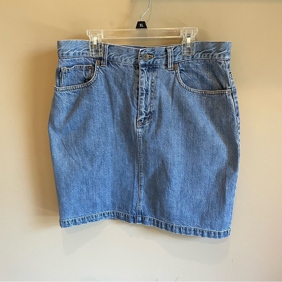 Polo Jeans Company Ralph Lauren Denim Skirt  Size 10 - Picture 1 of 7